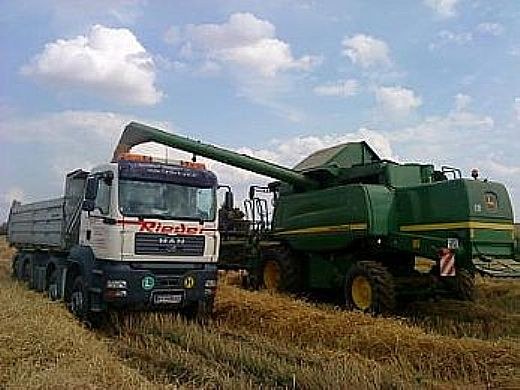 Getreidetransport